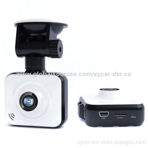 Wide Angle Lens Car DVR Camera/Black Box with Face Recognition/Motion Detection